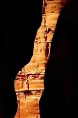 View through the Siq, Petra