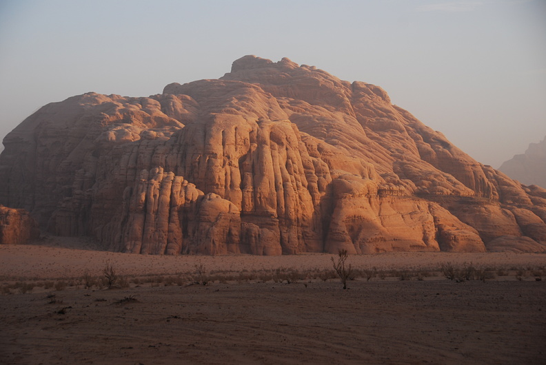 Early morning in Wadi Rum