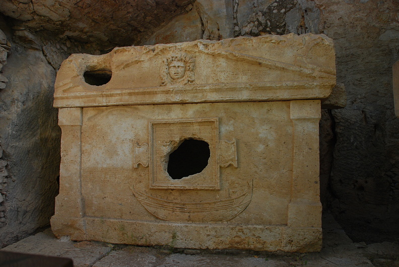 Sarcophagus of Captain Eudemos in Olympos