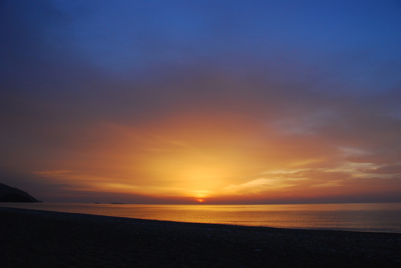 Çıralı beach at sunrise