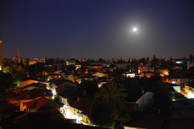 Antalya at night