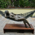 A statue by Leonardo Lucchi