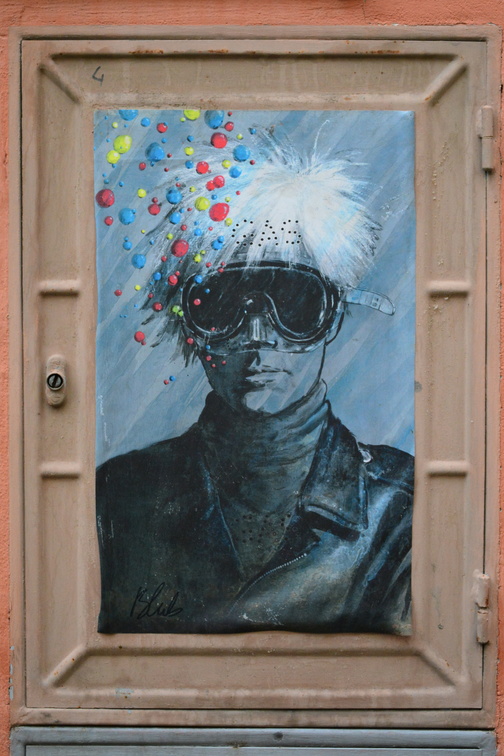 Andy Warhol Autoportrait by Blub