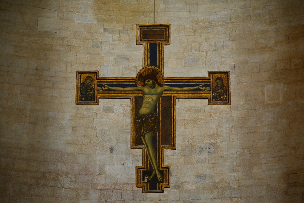 Crucifixion from mid-13th century