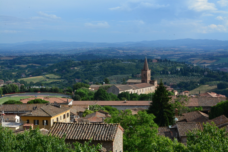 View from Giardini Carducci, Perugia