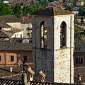 View from Piazza Grande in Gubbio: Saint John's