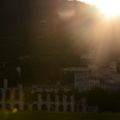 Gubbio just at sunrise