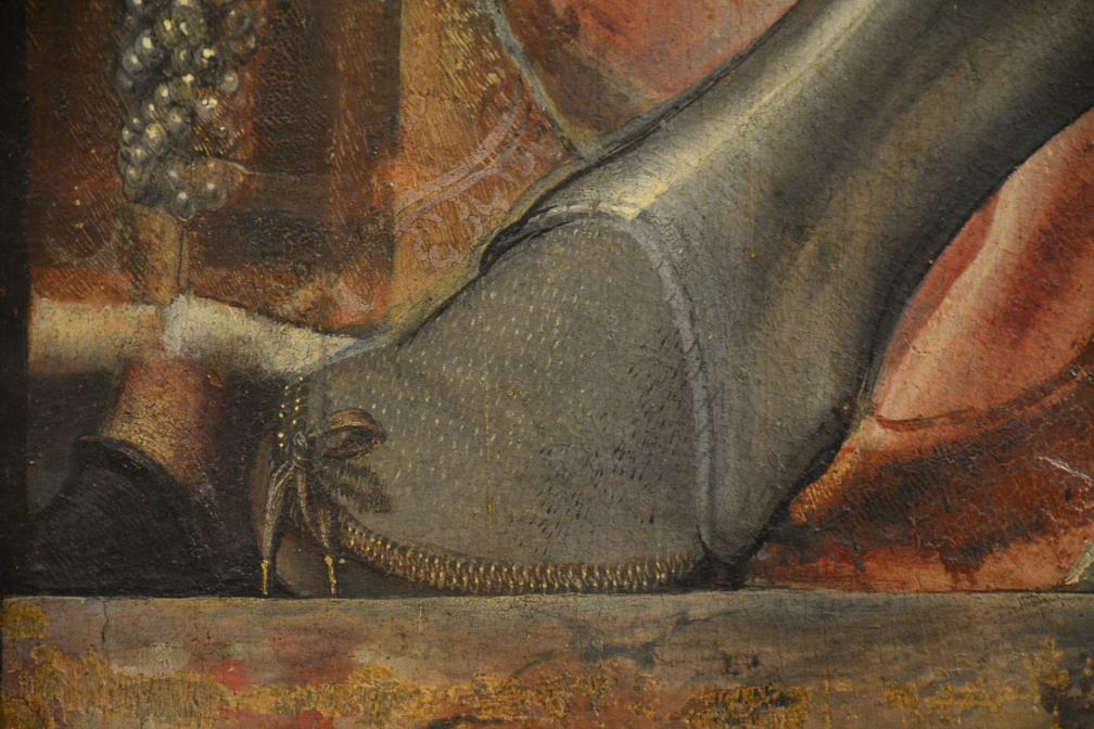 A foot of Federico da Montefeltro