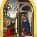 Annunciation (1485) by Giovanni Santi