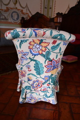 A chair in Queen's bedroom