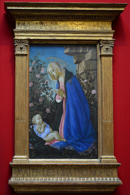 The Virgin adoring the sleeping Christ Child