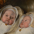 Twins Clara and Albert de Bray