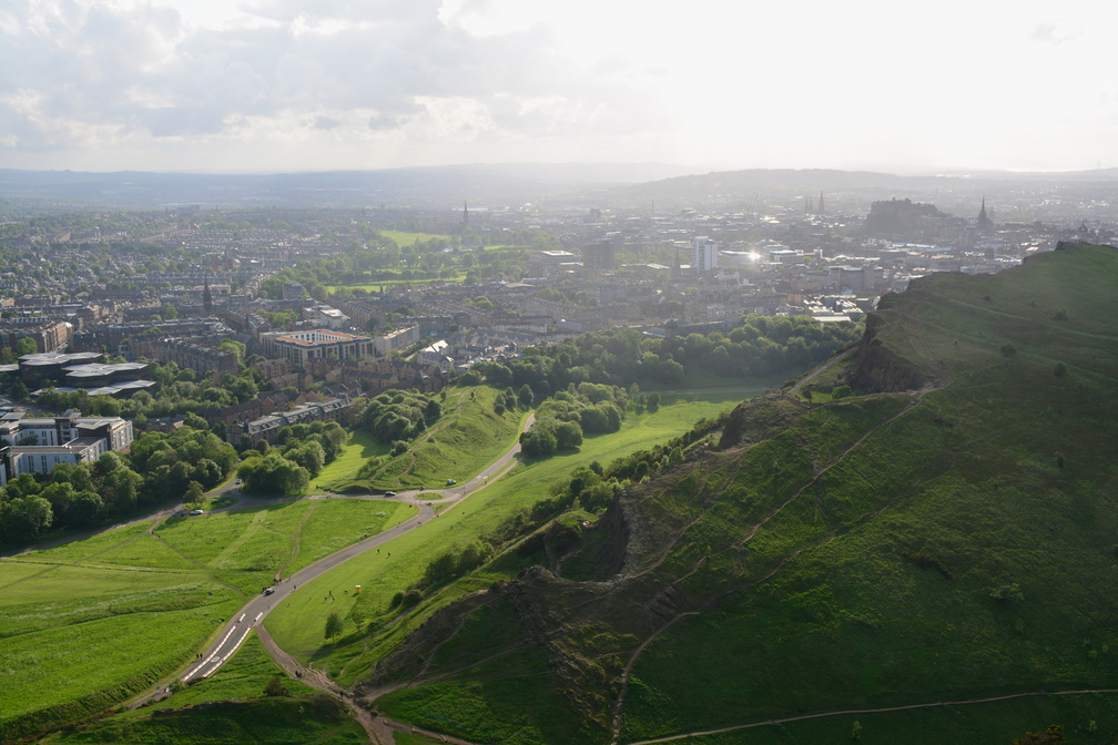 Edinburgh from Arthur's Seat