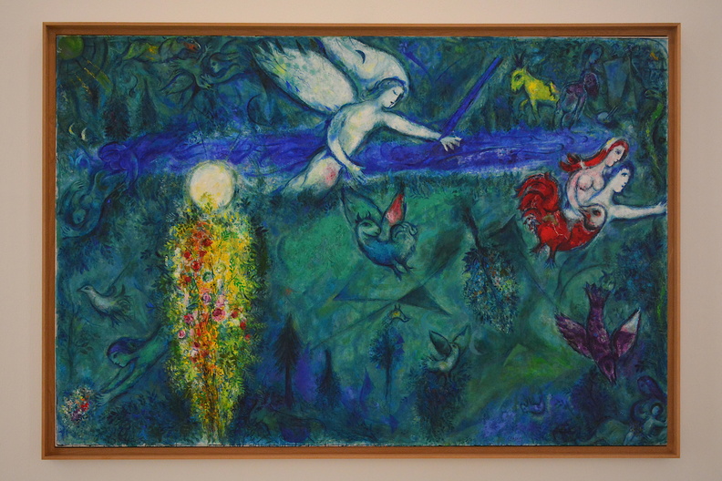 Adam et Ève Chassés du Paradis by Chagall