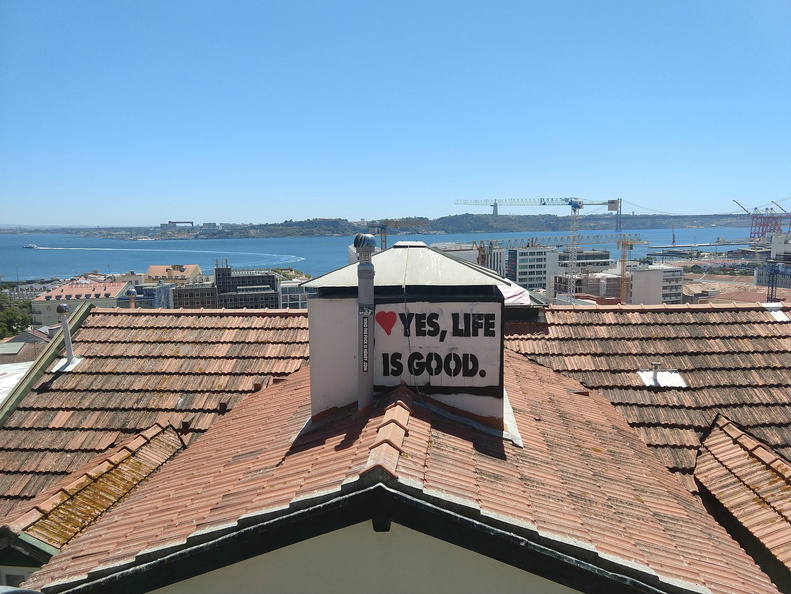 Life is good in Lisbon
