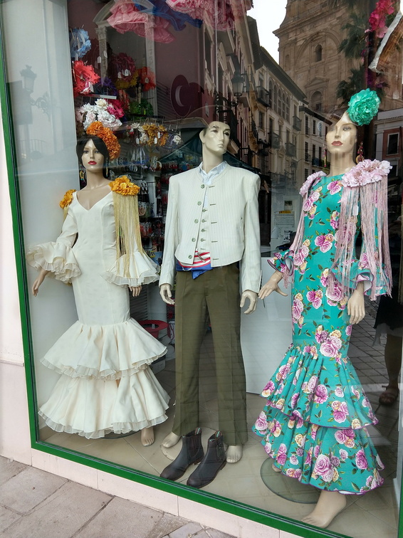 Window shopping in Granada