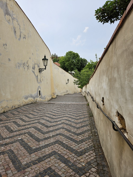 Old castle stairs