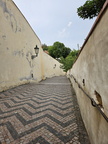Old castle stairs