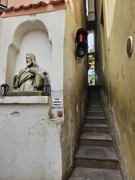 Prague's narrowest alley