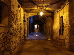 La Rue Obscure in Villefranche