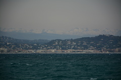 View towards Cannes