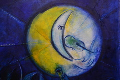 Le Cirque Bleu by Chagall