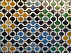 Mosaic in Nasrid palace